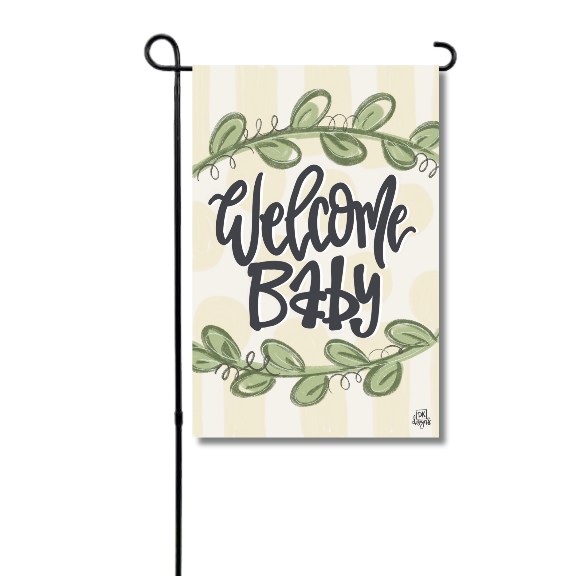 Welcome Baby Garden Glam