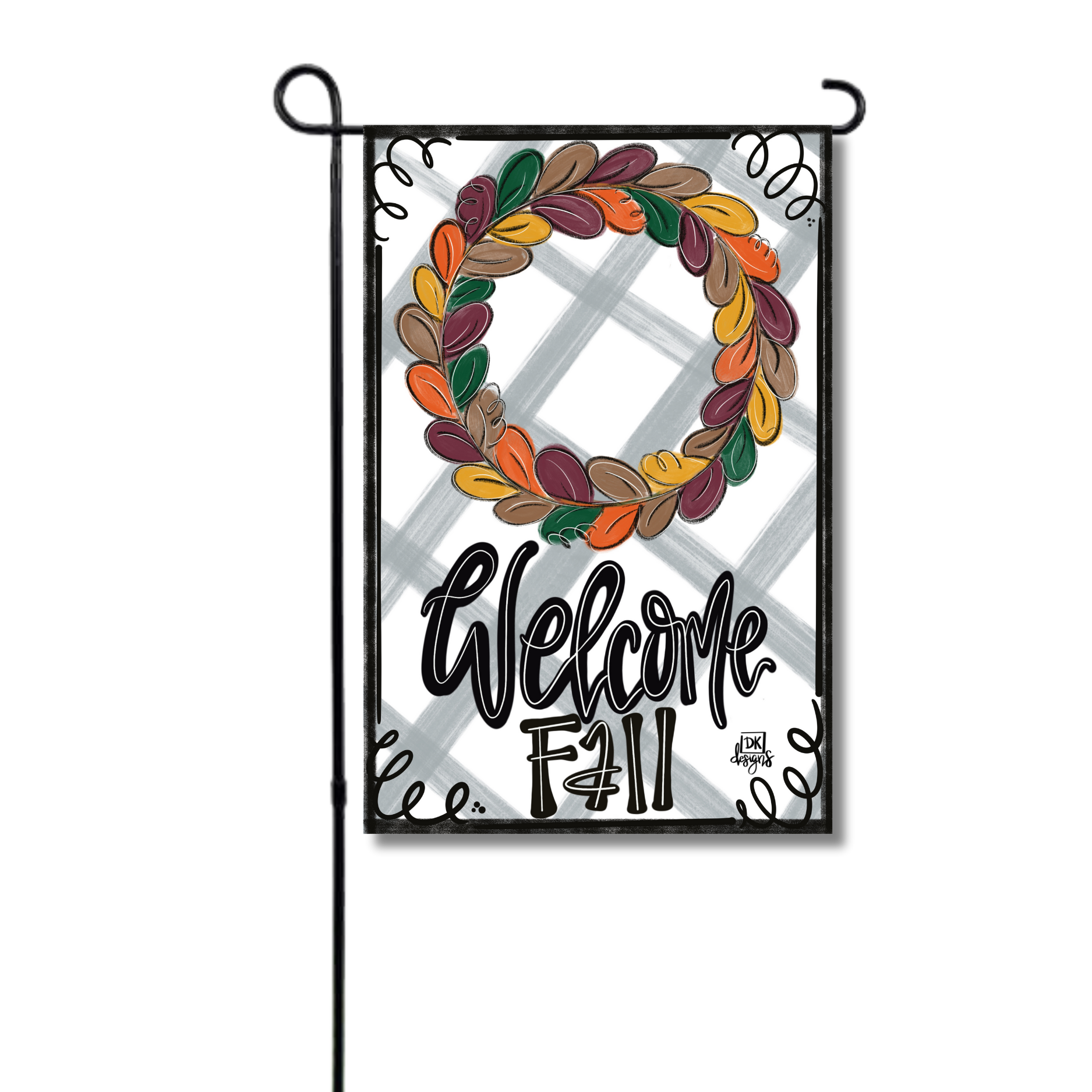 Welcome Fall Garden Glam