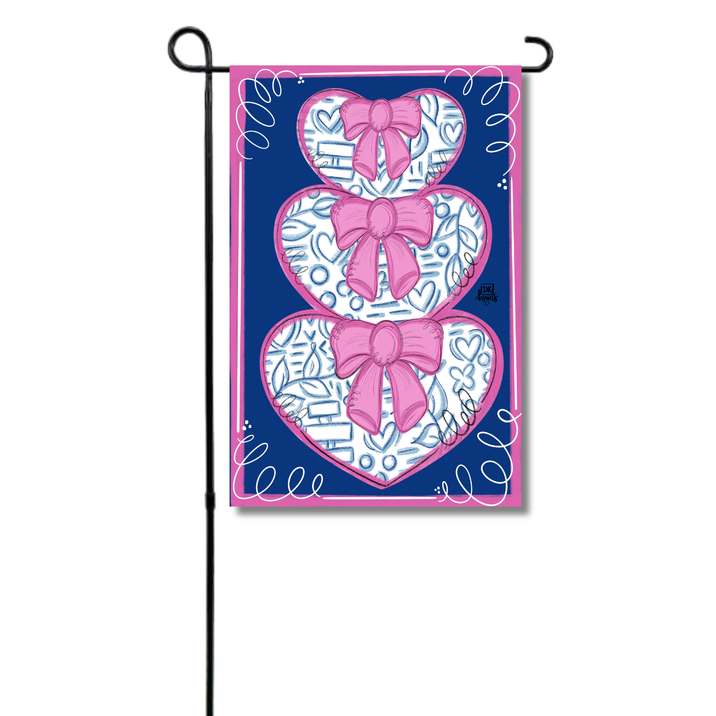 Chinoiserie Heart Stack Garden Glam