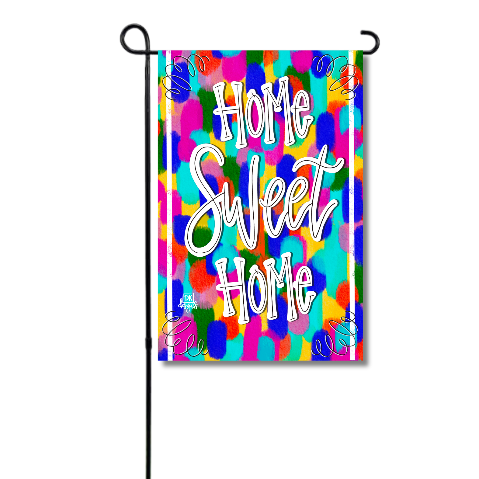 Stain Glass Home Sweet Home Garden Glam