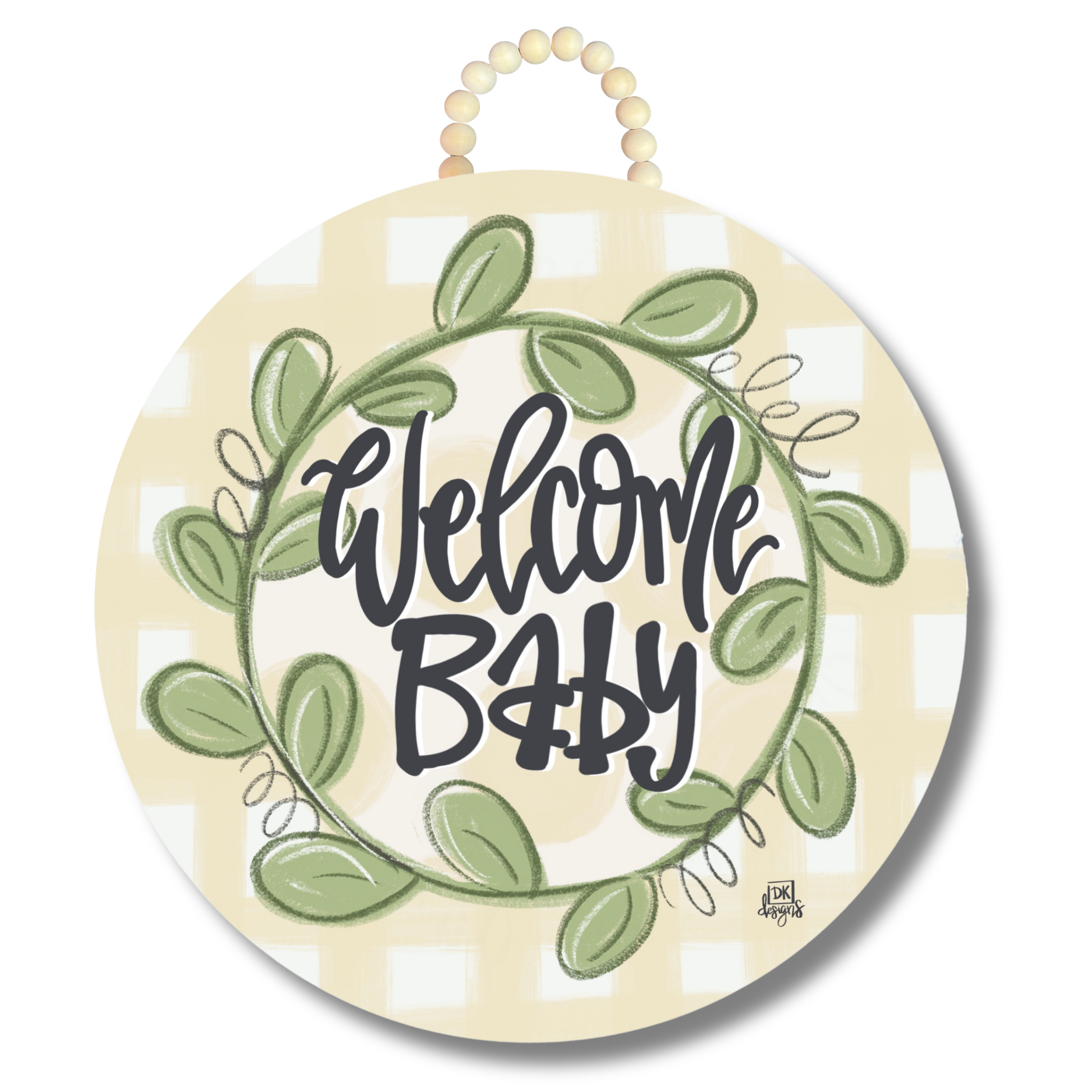 Welcome Baby Door Hanger