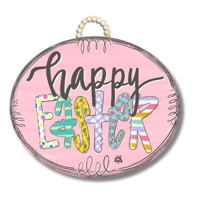 Happy Easter Door Hanger