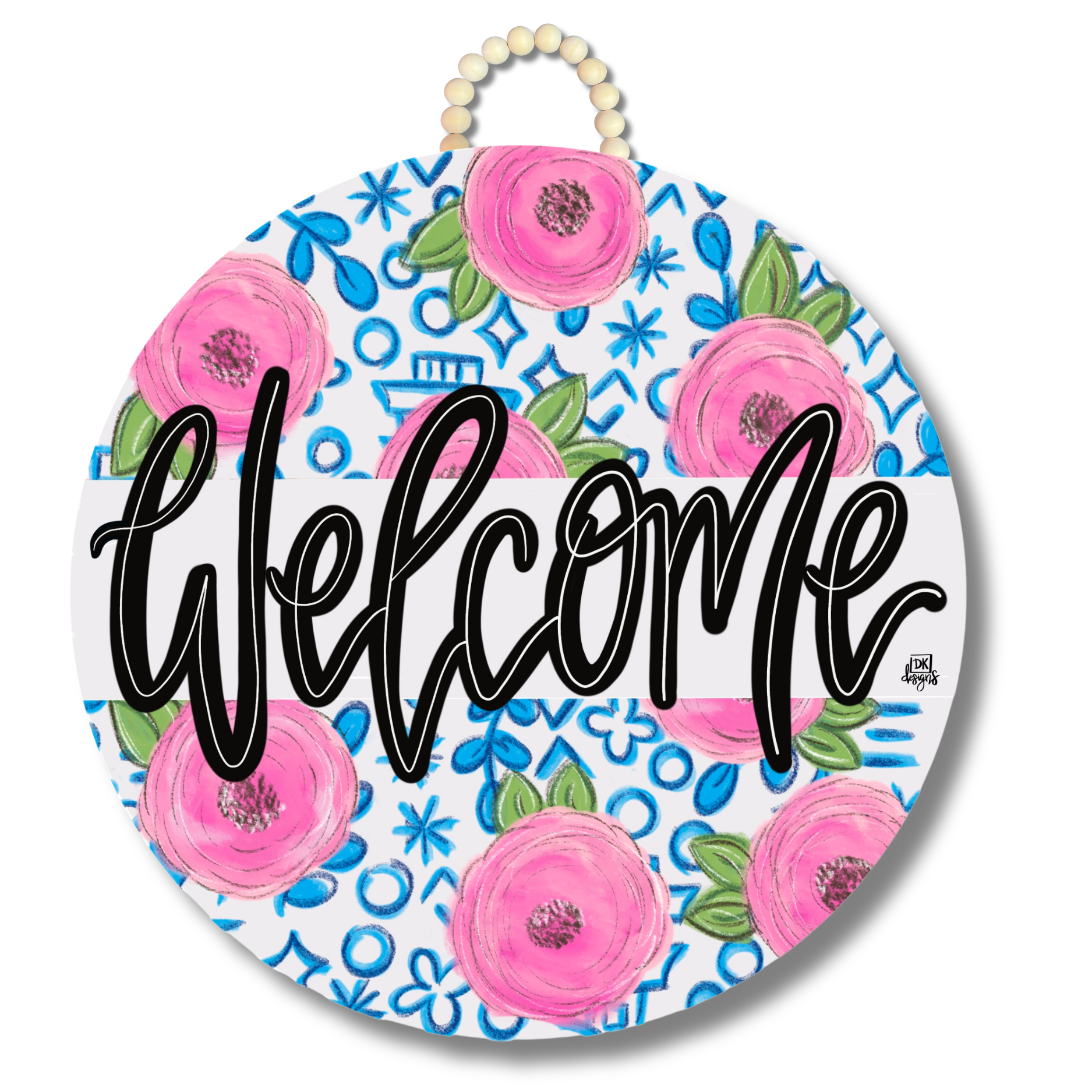 Chinoiserie Round Door Hanger