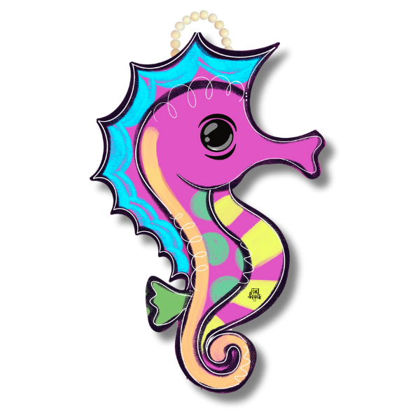 Seahorse Door Hanger