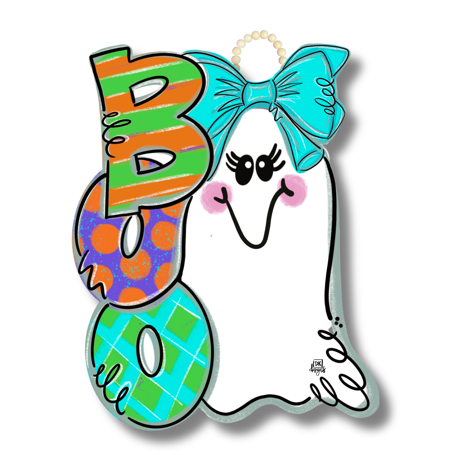 Boo Girl Door Hanger