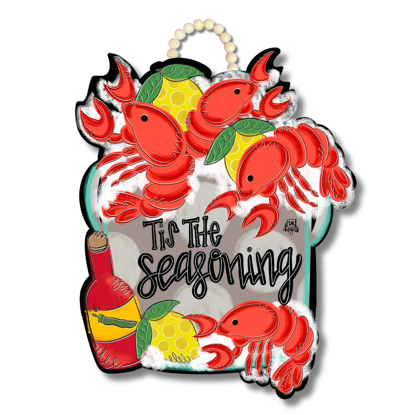 Tis The Seasoning Door Hanger