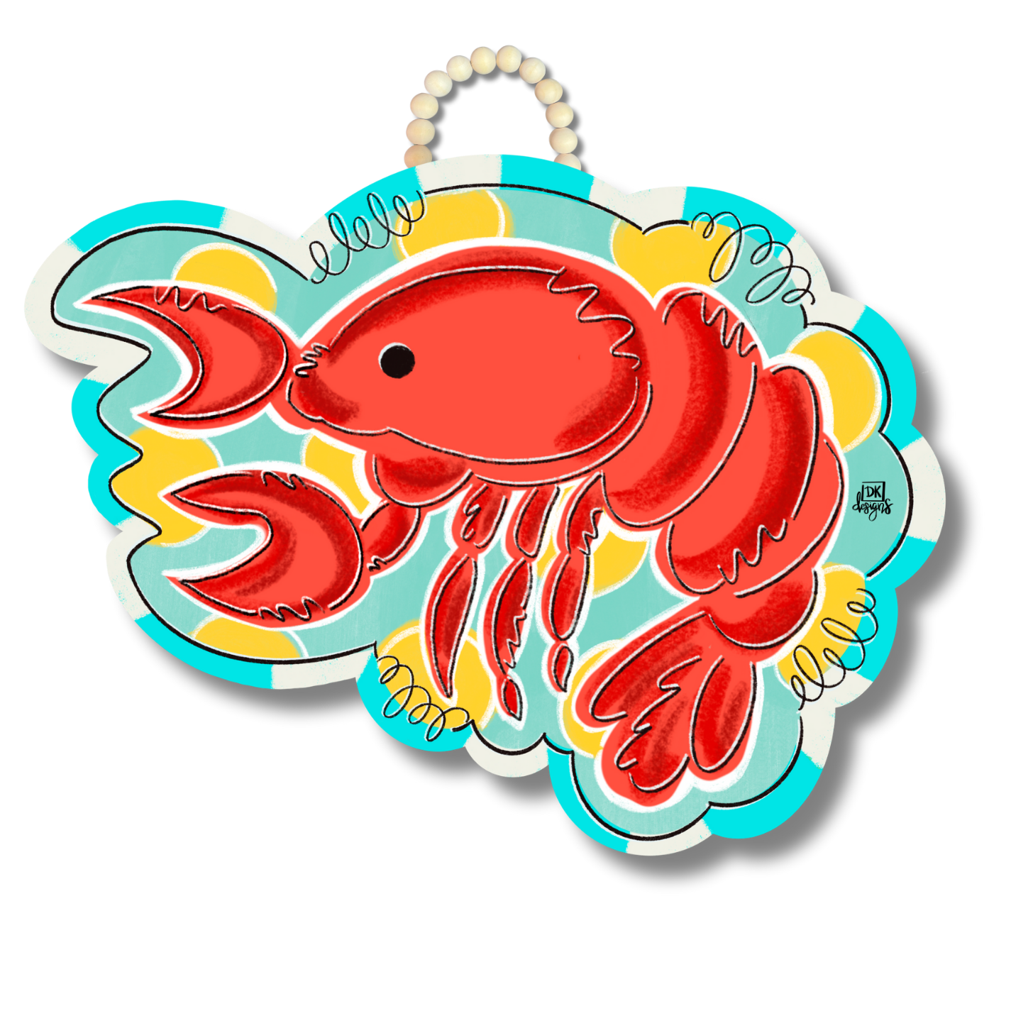 Crawfish Door Hanger