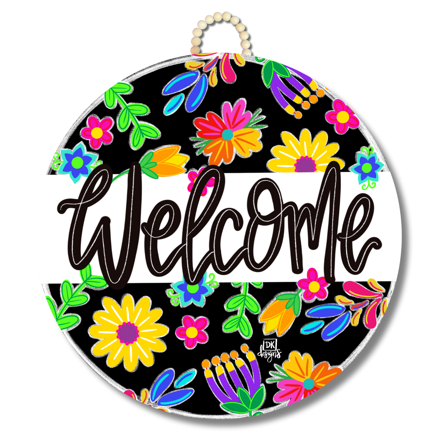 Bienvenidos Welcome Door Hanger