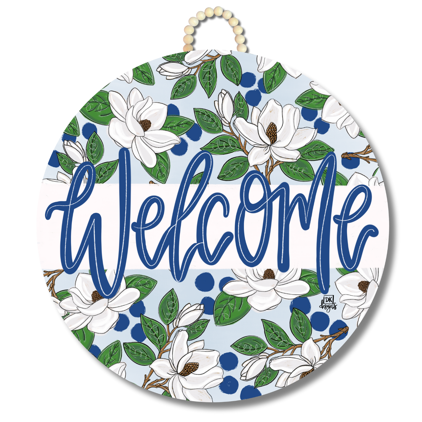 Magnolia Welcome Door Hanger