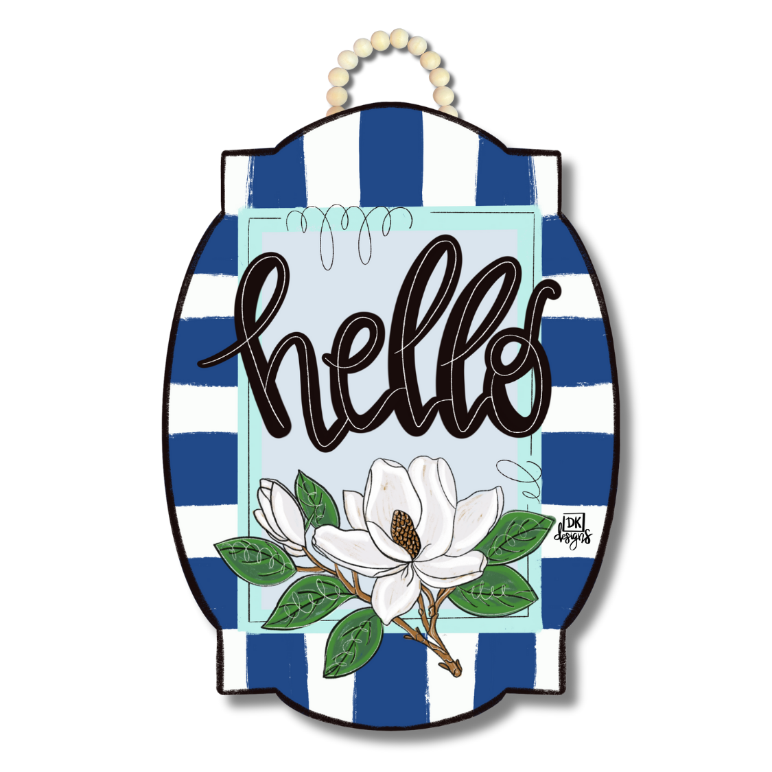 Magnolia Hello Bloom Door Hanger