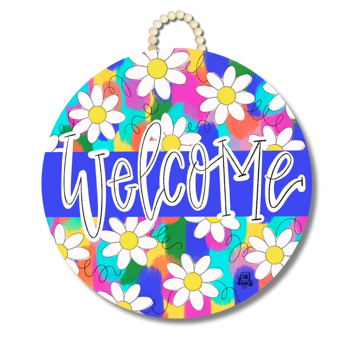 Happy Daisies Door Hanger