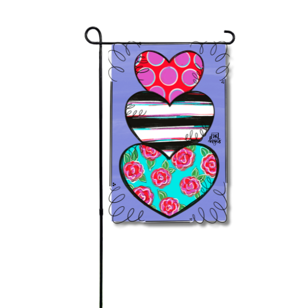 Heart Stack Garden Glam