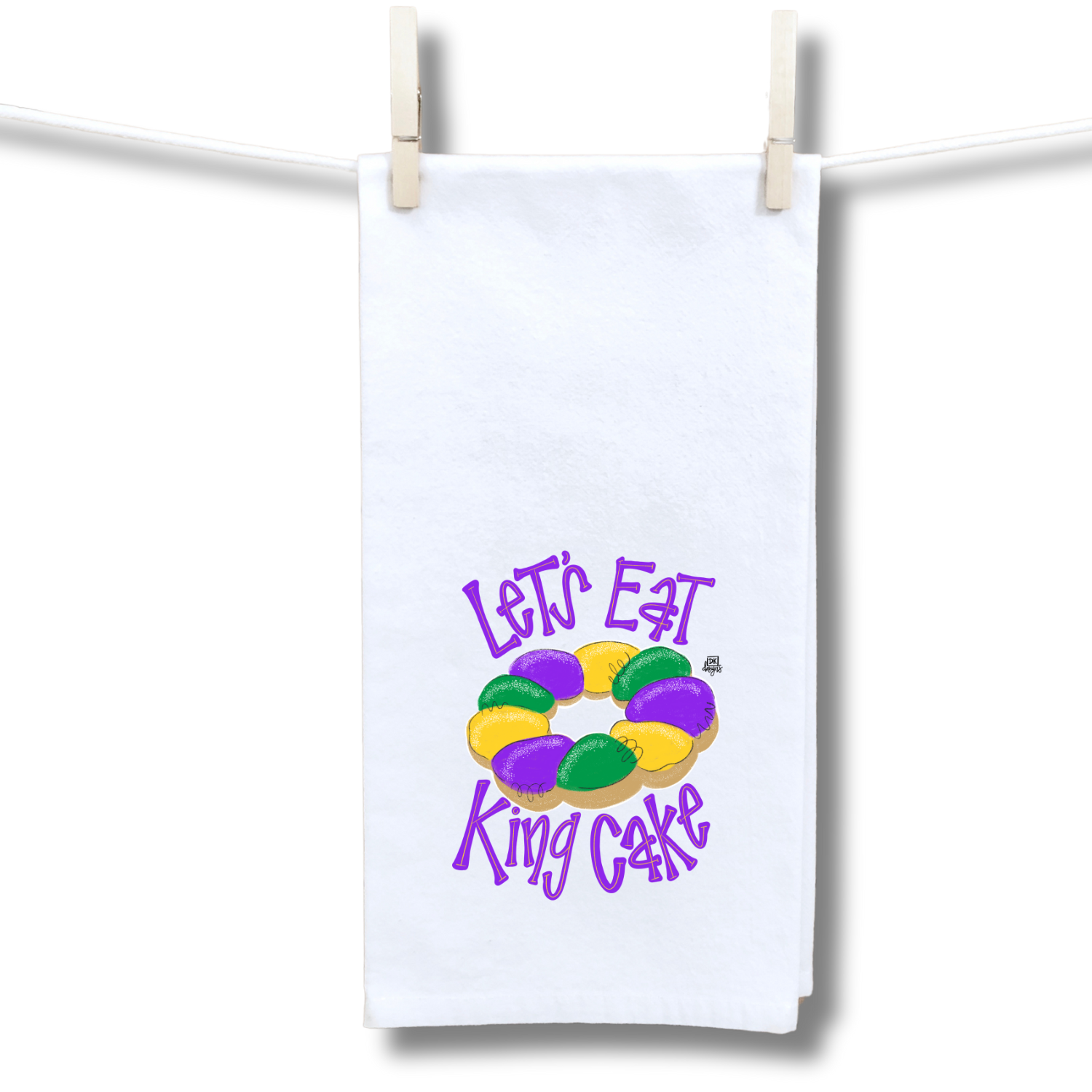 King Cake Towel