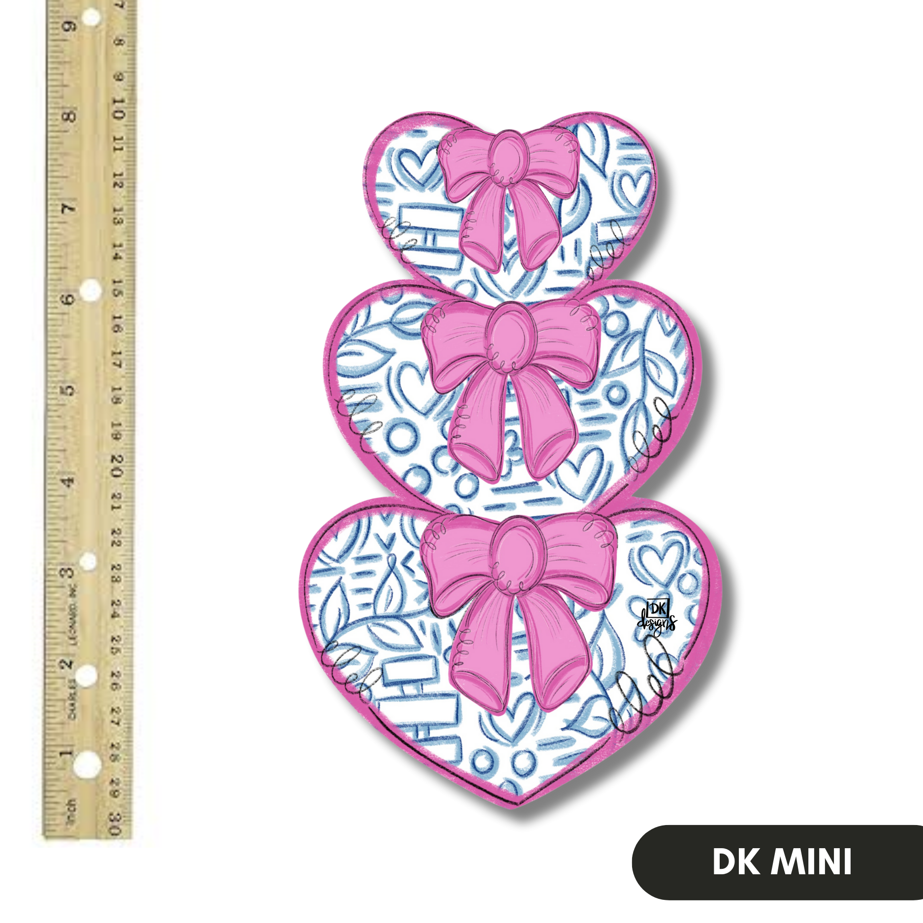 Bow Heart Mini