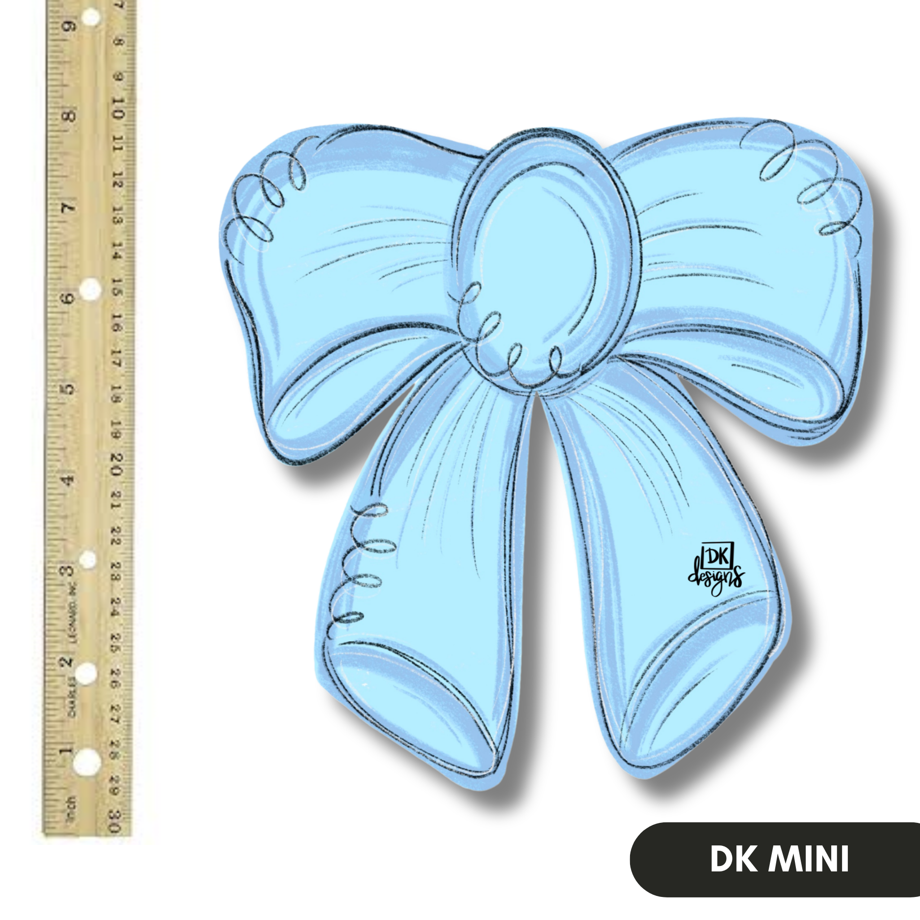 Blue Bow Mini