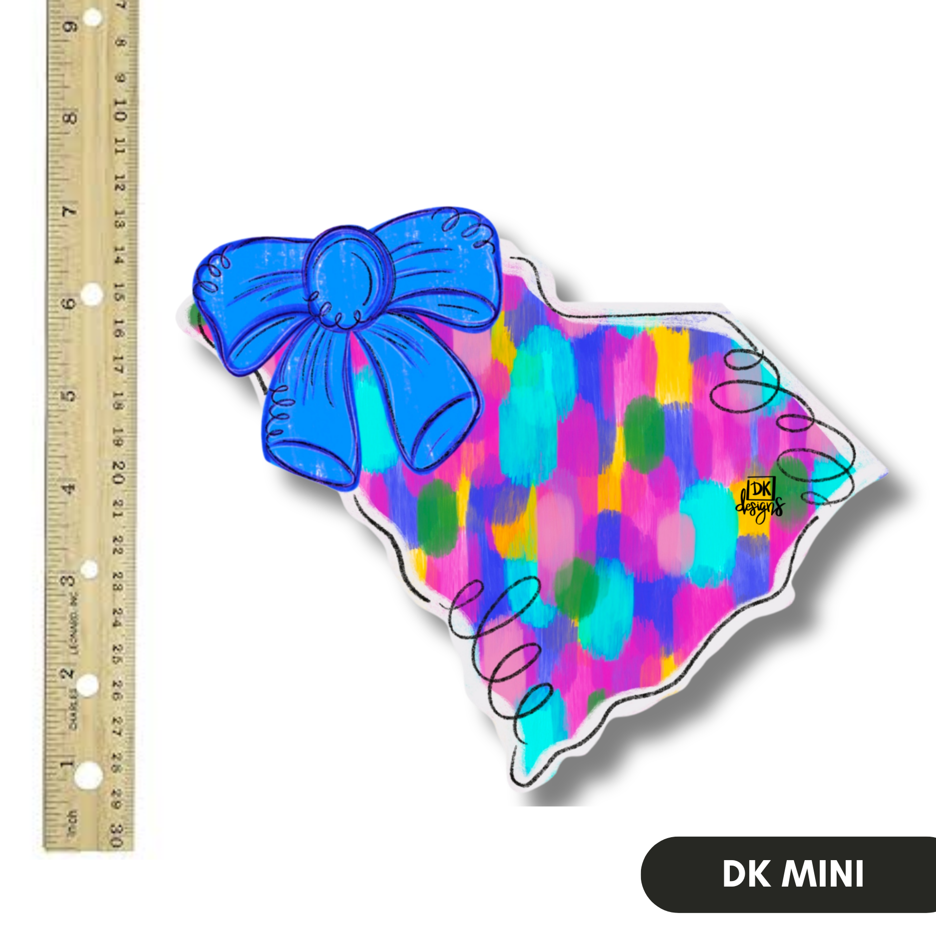 Colorful South Carolina Mini