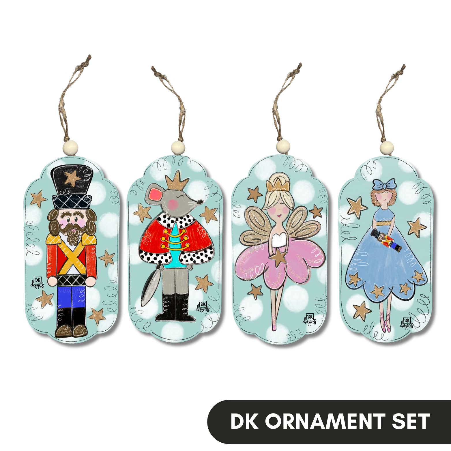 Ballet Ornament Set